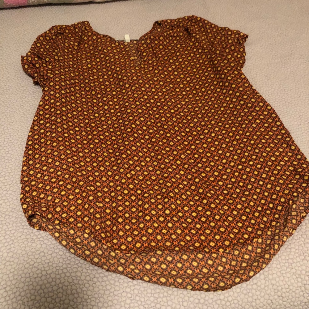 Daniel Rainn Geometric print top